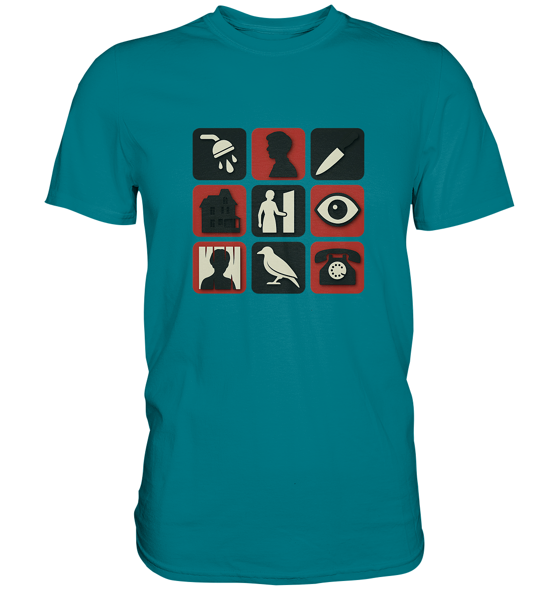 Filmquiz - Horror - Psycho - Premium Shirt