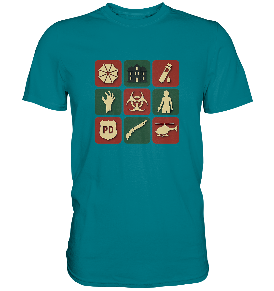 Filmquiz - Horror - Resident Evil - Premium Shirt