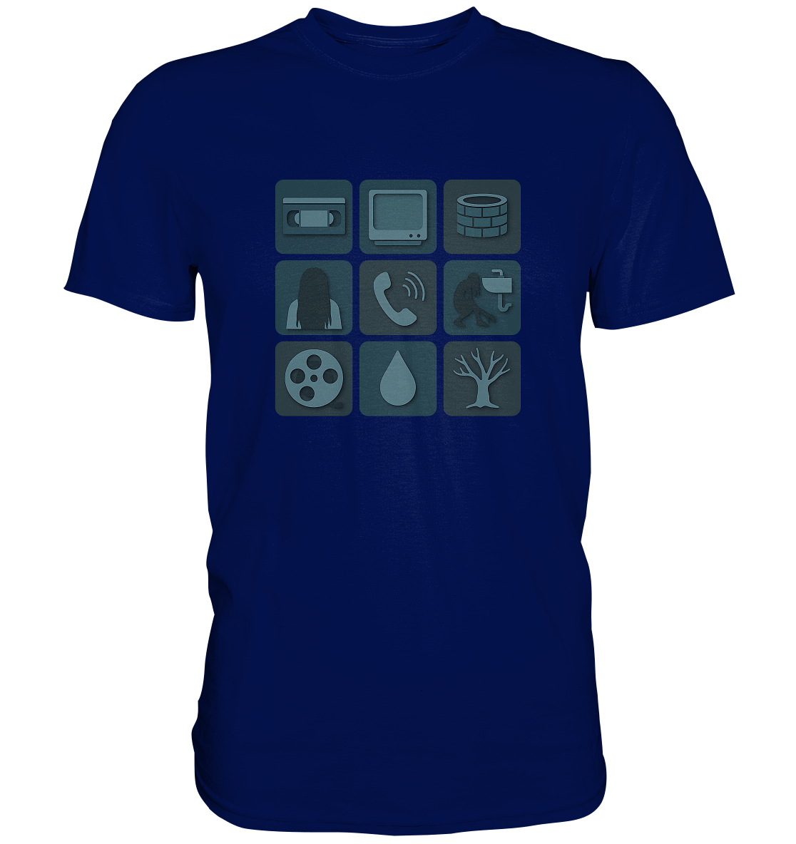 Filmquiz - Horror - The Ring - Premium Shirt