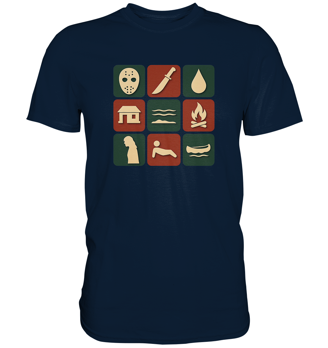 Filmquiz - Horror - Freitag der 13. - Premium Shirt