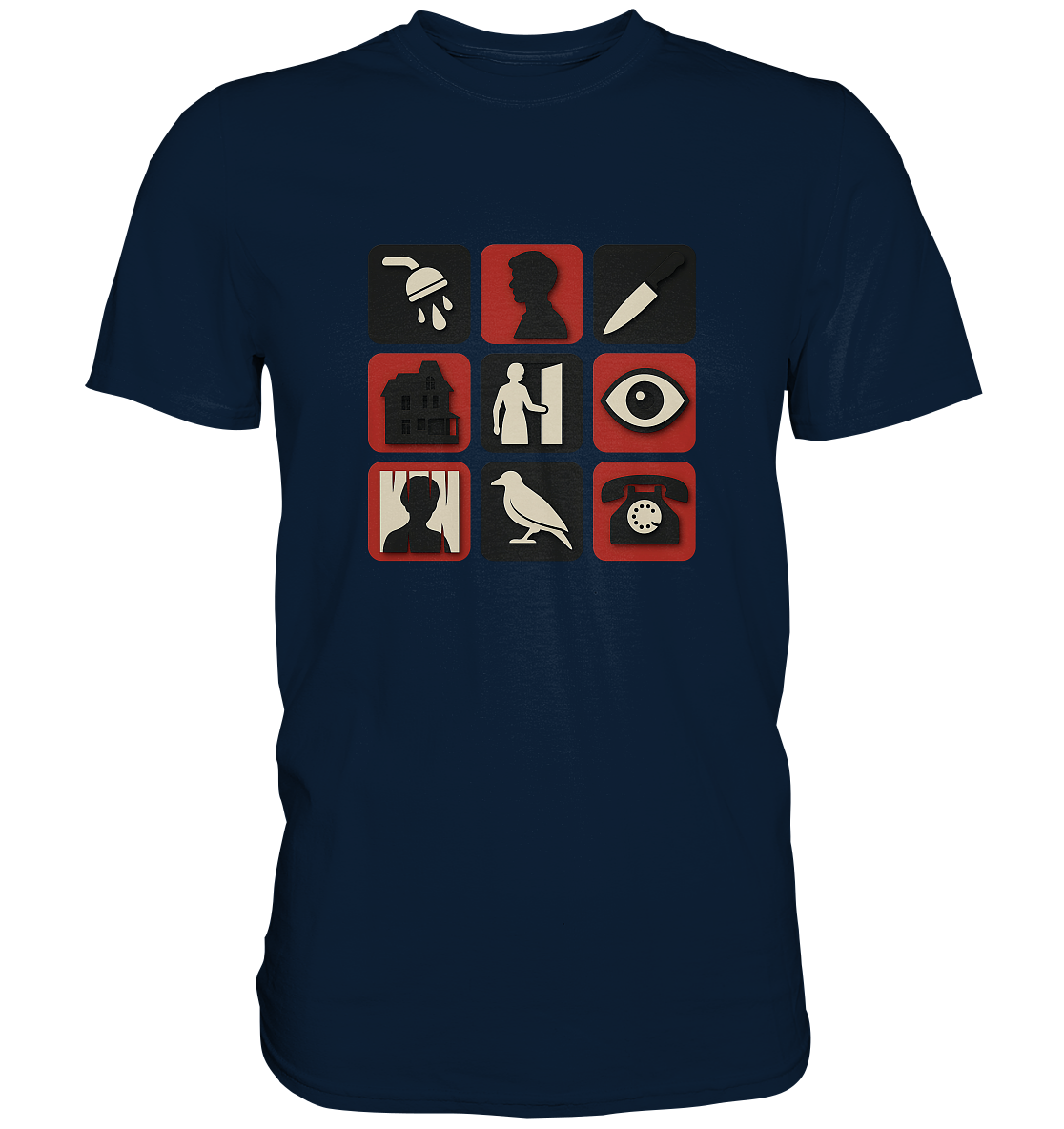 Filmquiz - Horror - Psycho - Premium Shirt