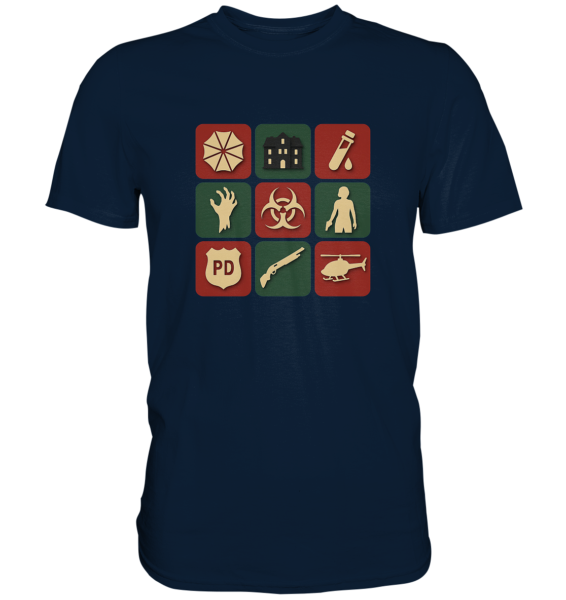 Filmquiz - Horror - Resident Evil - Premium Shirt