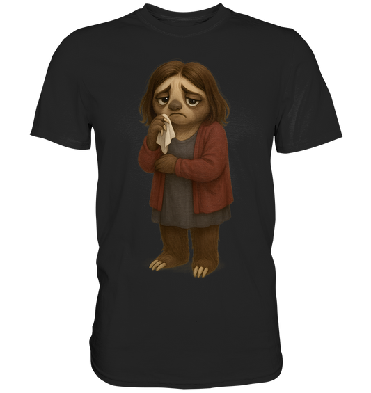 Slothies - Tanja Trostlos – Sozialarbeiterin mit Hang zum Drama - Premium Shirt