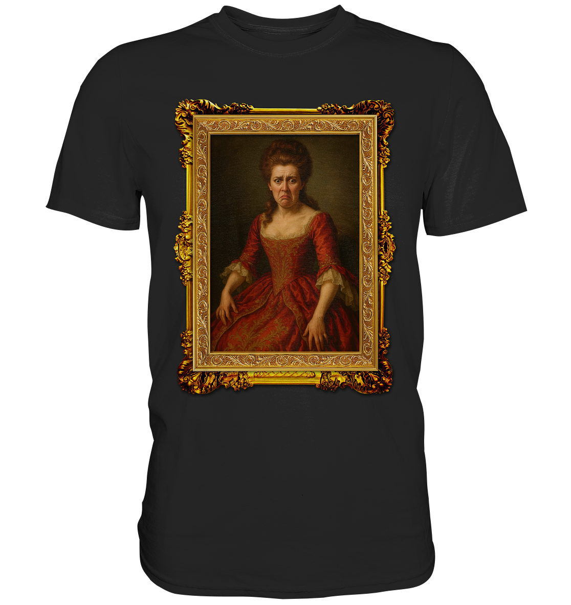 "Barocke Outtakes" - Schocked Princess - Premium Shirt