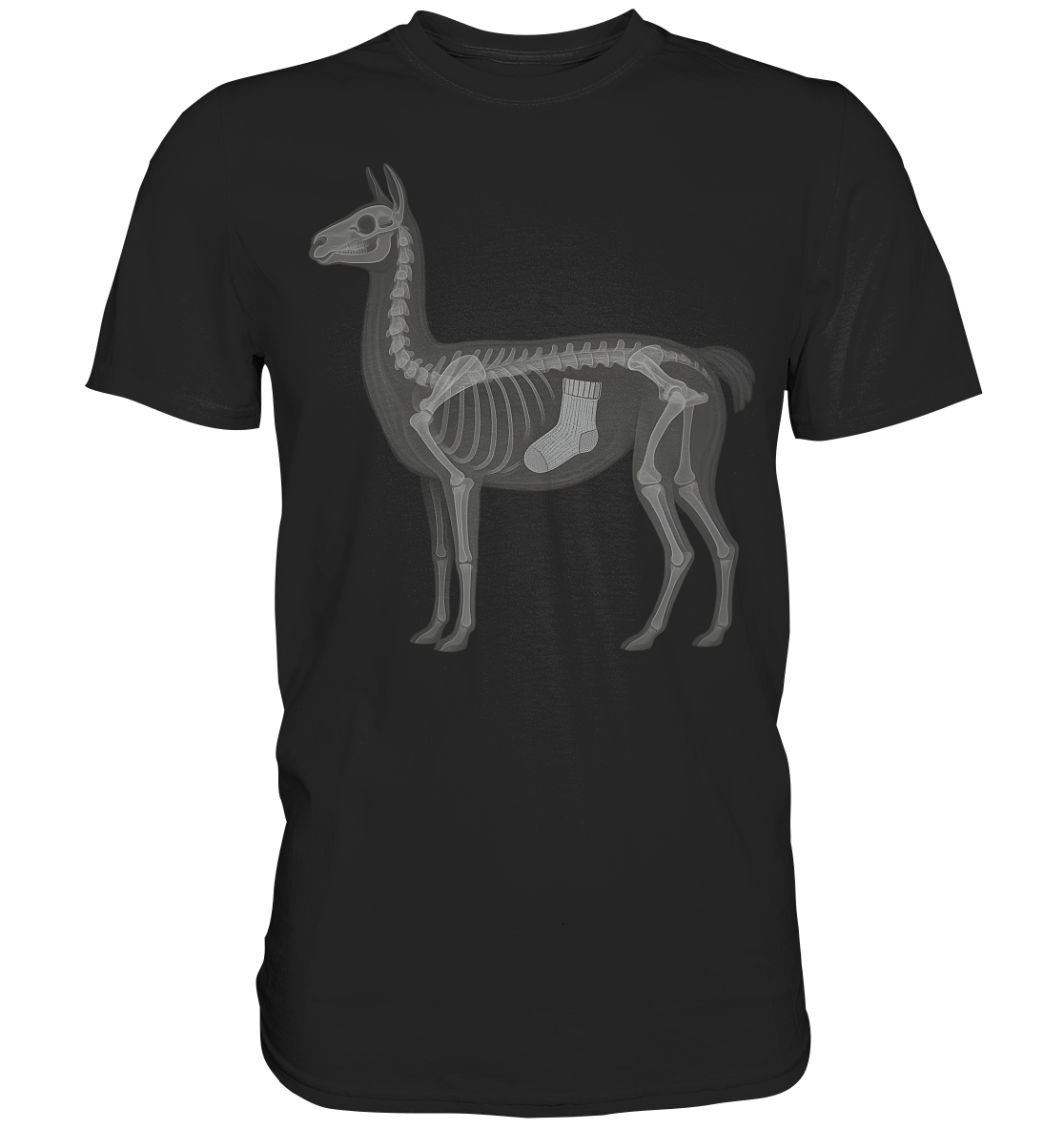 Die inneren Werte...Lama - Premium Shirt
