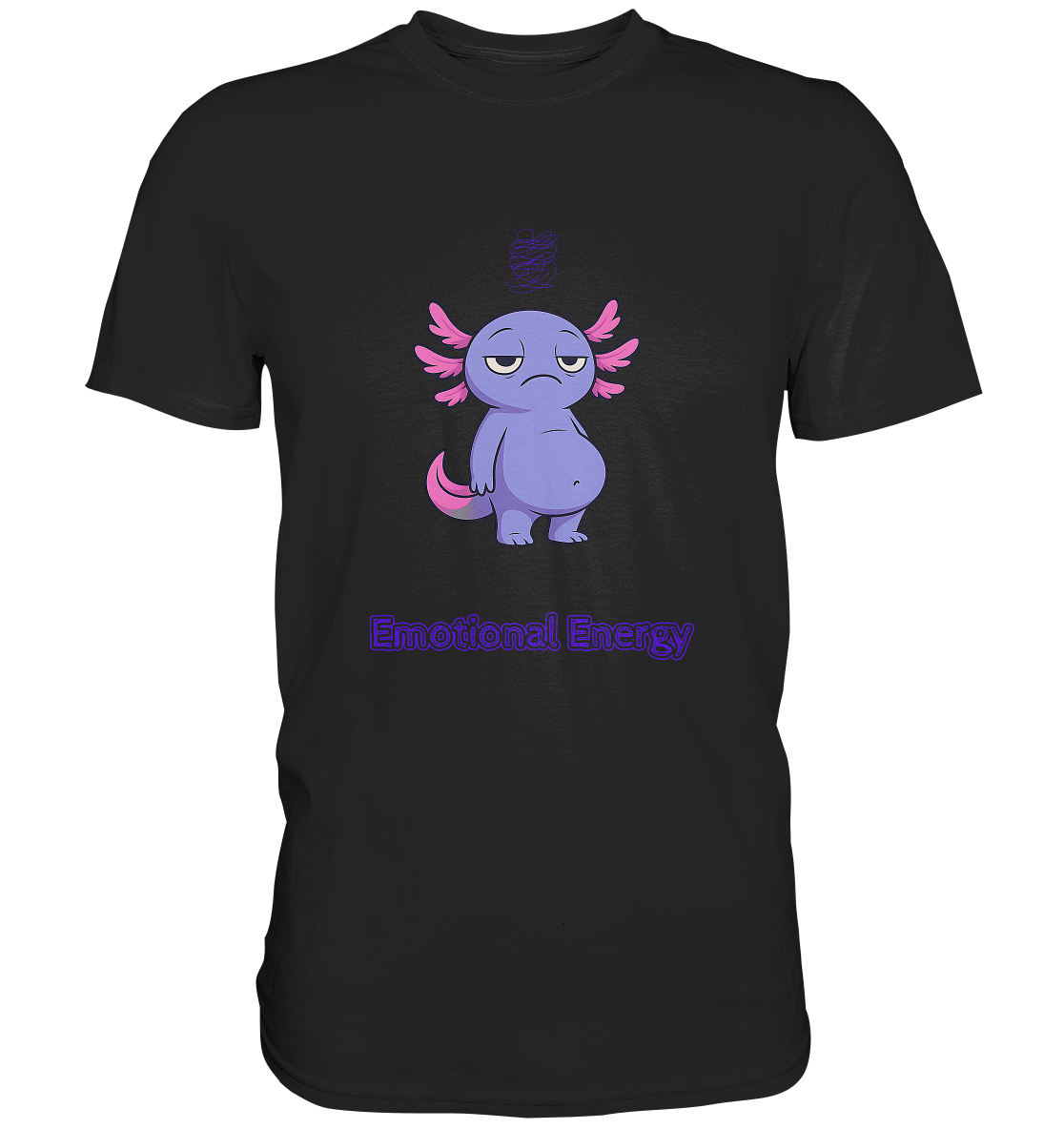 Emotional Energy – Axolotl (Lila) - Premium Shirt