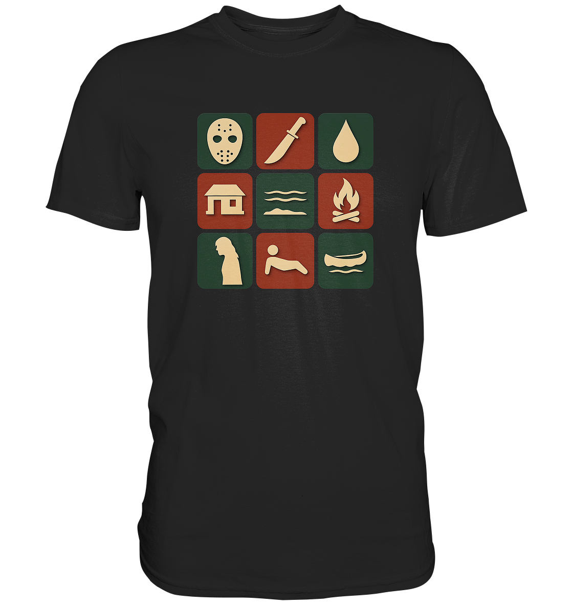 Filmquiz - Horror - Freitag der 13. - Premium Shirt