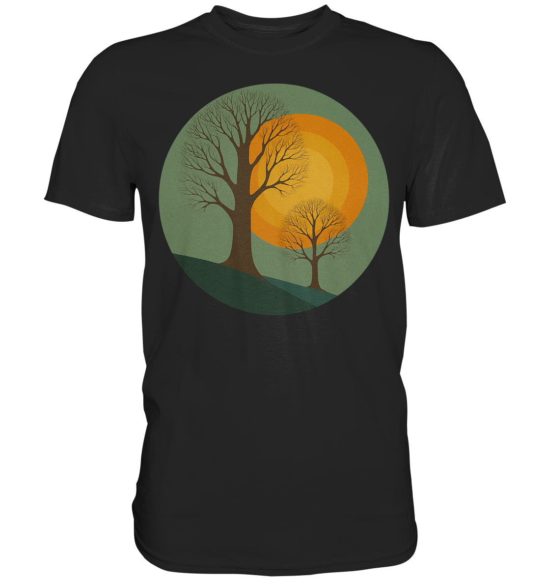 Sonnenklang Oliv - Premium Shirt