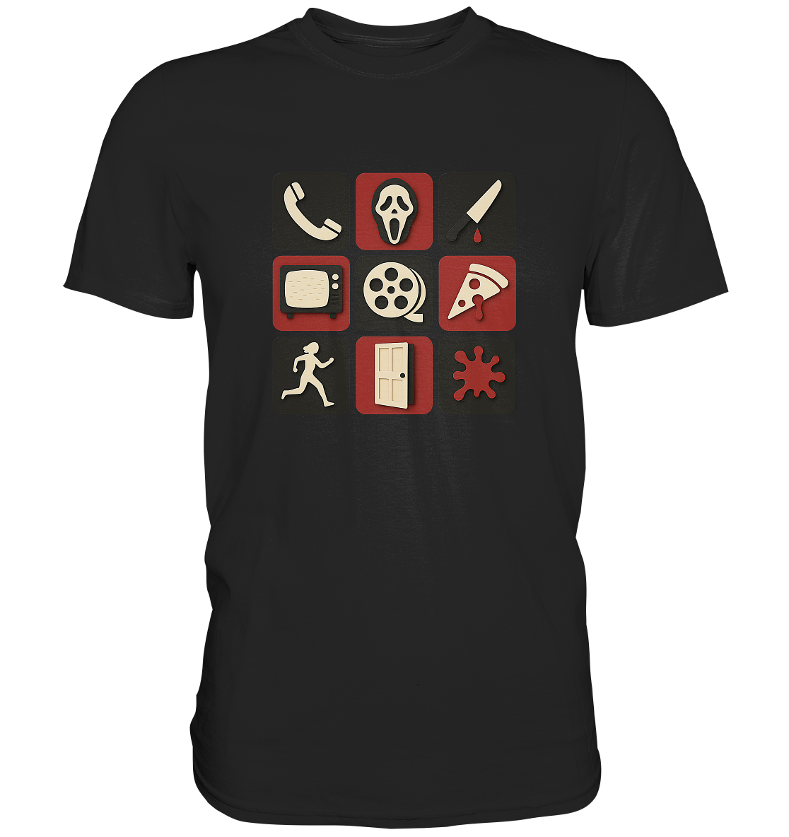 Filmquiz - Horror - Scream - Premium Shirt