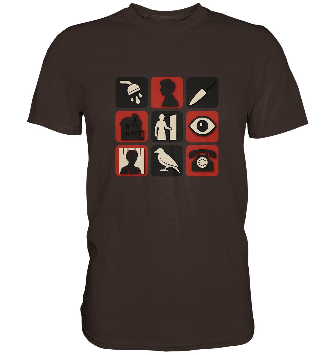 Filmquiz - Horror - Psycho - Premium Shirt