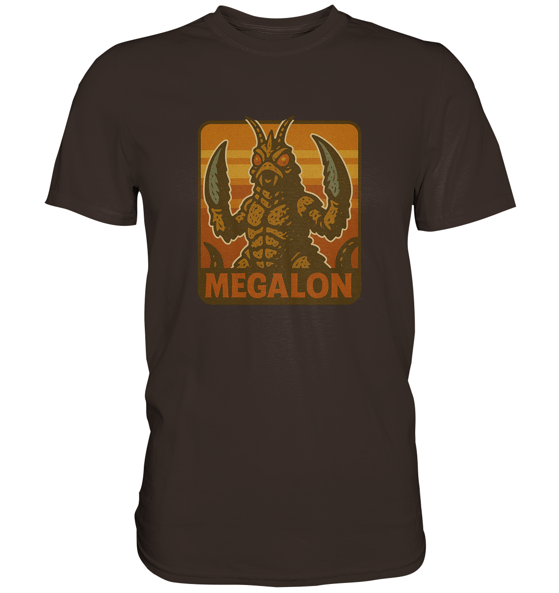 Retro T-Shirt - Megalon - Premium Shirt