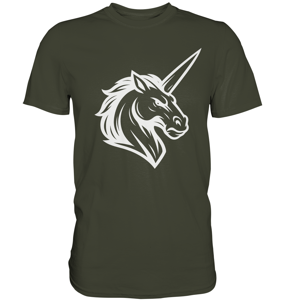 Unicorns. For real men. DarkEdition - Premium Shirt