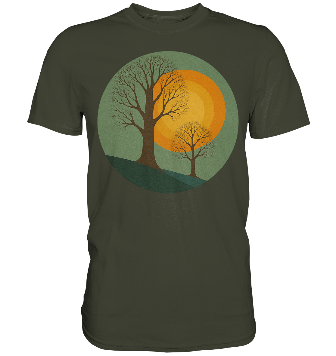 Sonnenklang Oliv - Premium Shirt