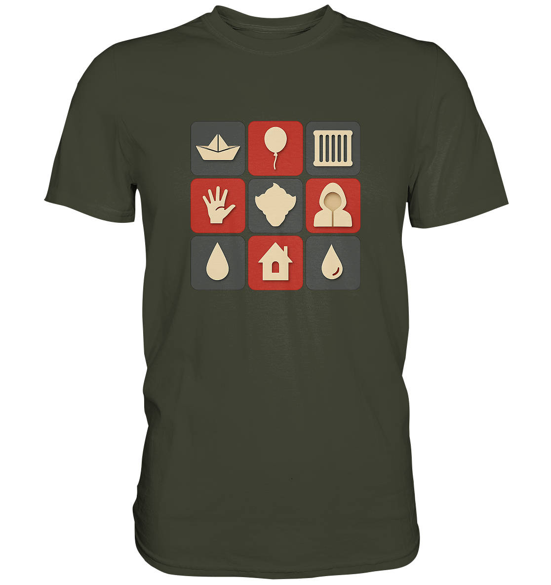Filmquiz - Horror - Es - Premium Shirt
