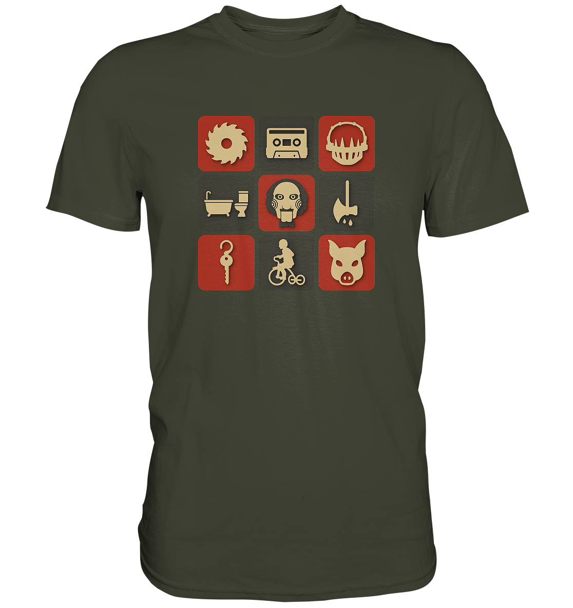 Filmquiz - Horror - Saw - Premium Shirt