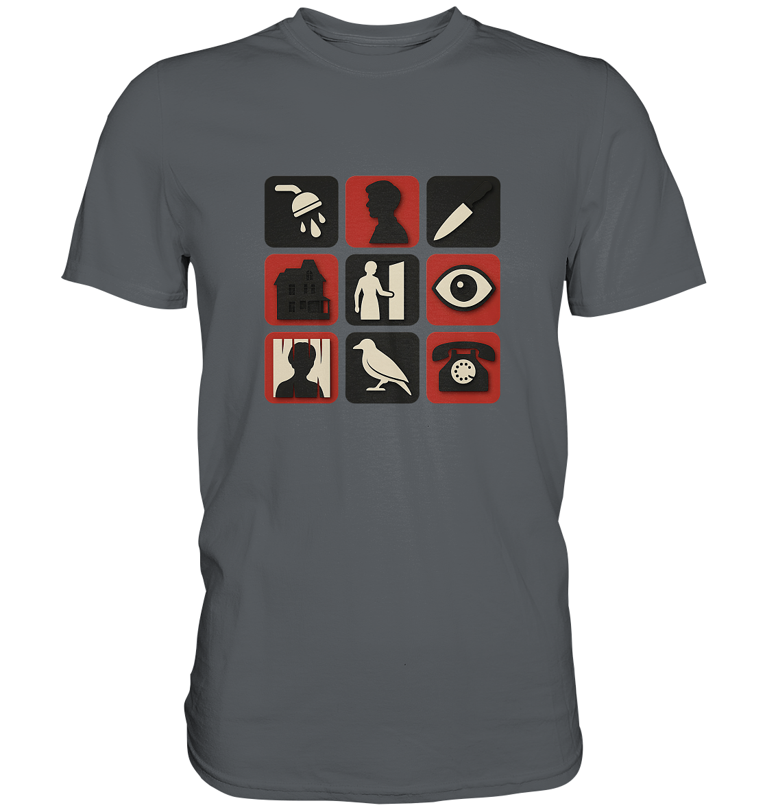 Filmquiz - Horror - Psycho - Premium Shirt