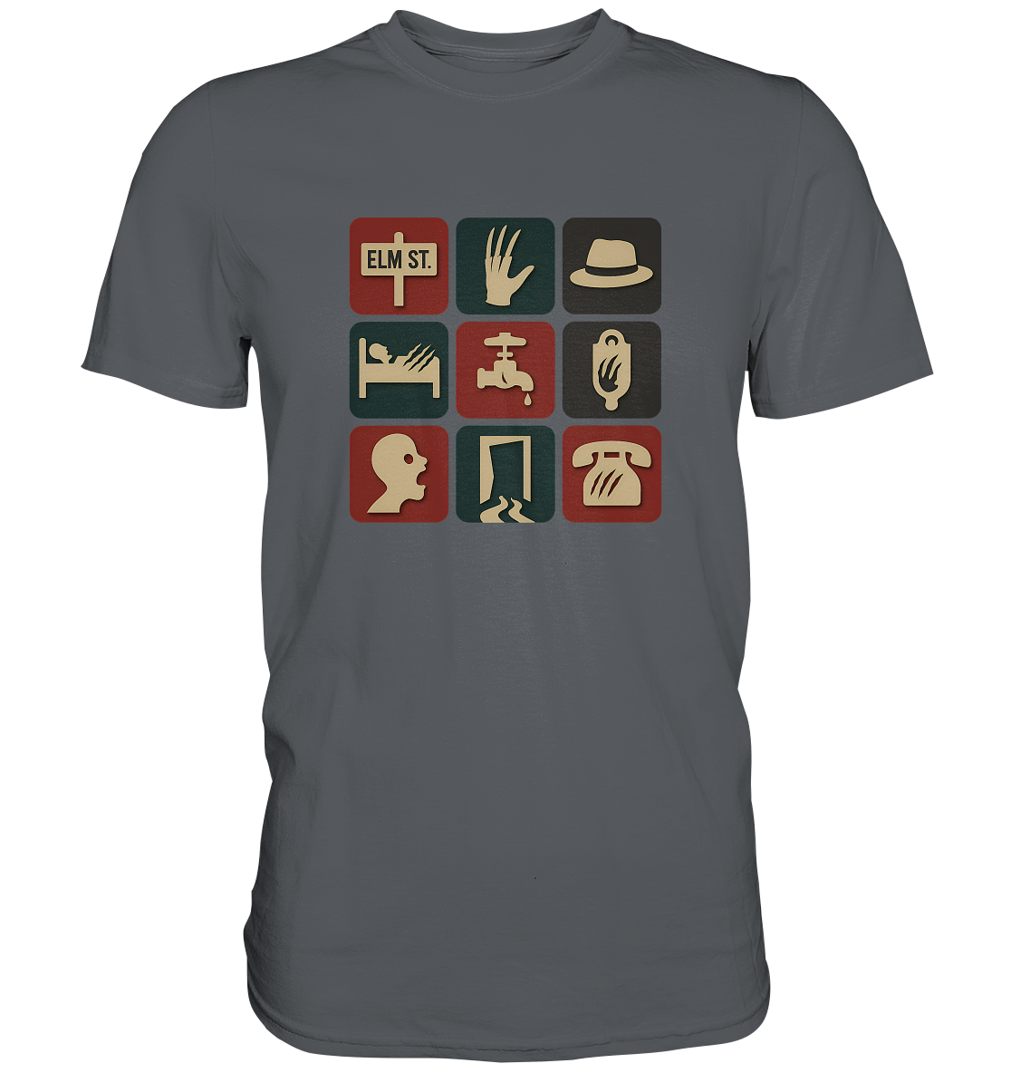 Filmquiz - Horror - Nightmare on Elm Street - Premium Shirt