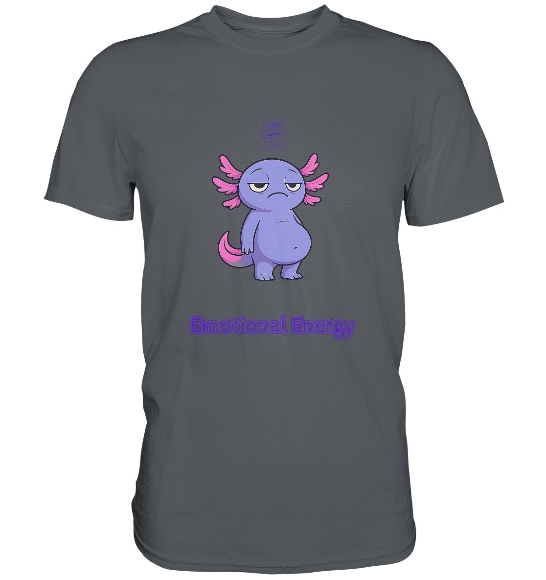 Emotional Energy – Axolotl (Lila) - Premium Shirt