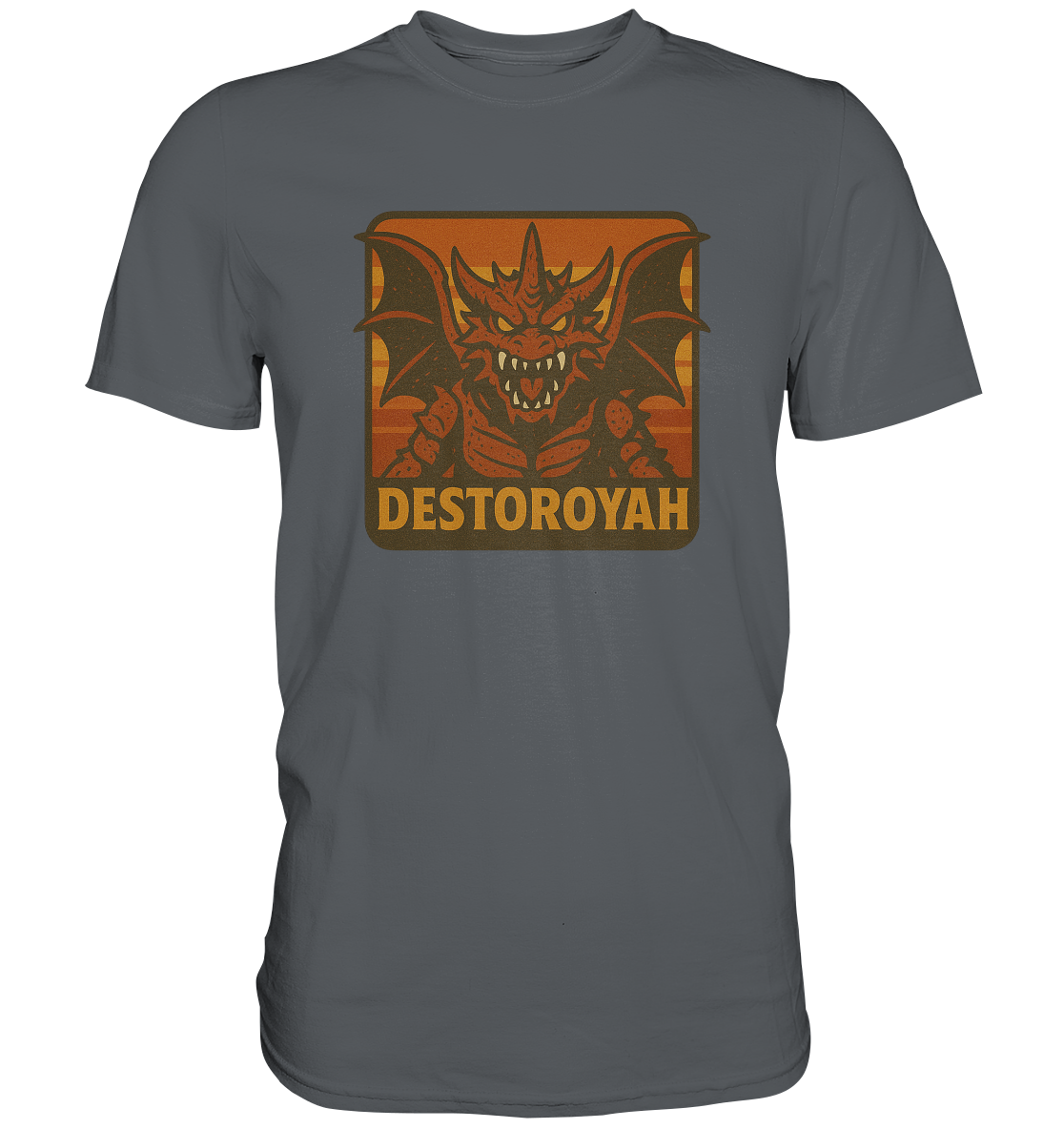 Retro T-Shirt - Destoroyah - Premium Shirt