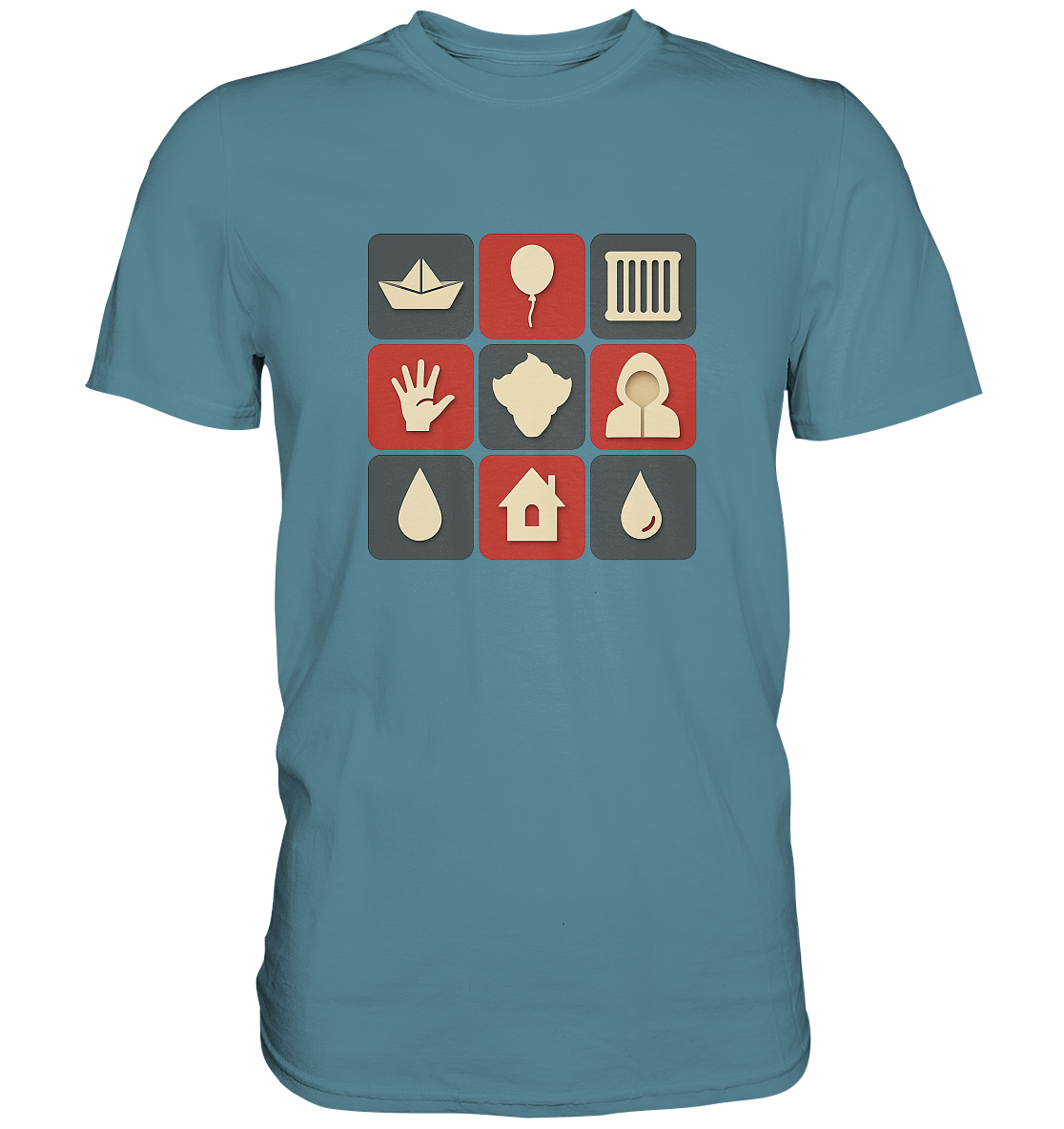 Filmquiz - Horror - Es - Premium Shirt