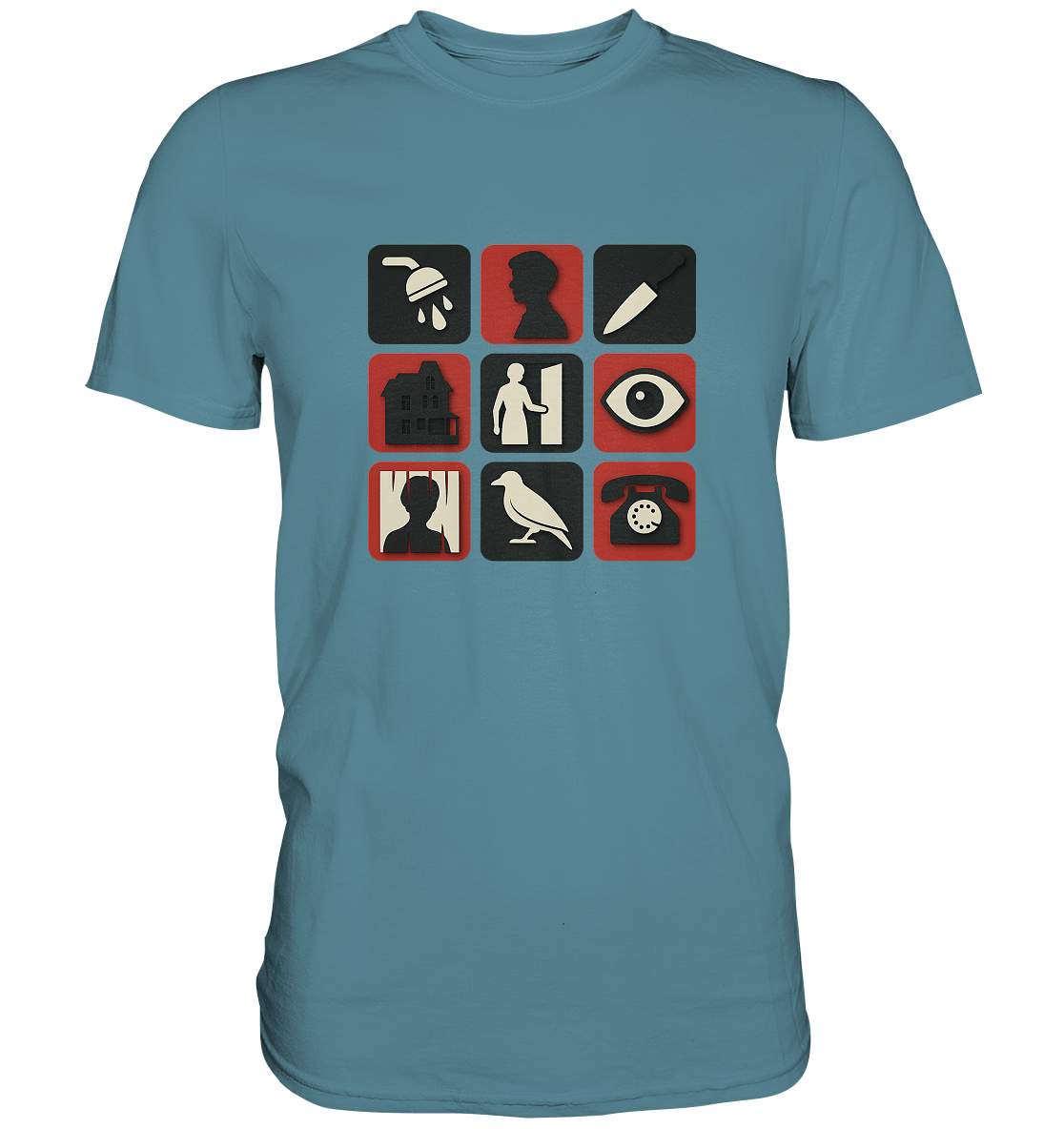 Filmquiz - Horror - Psycho - Premium Shirt