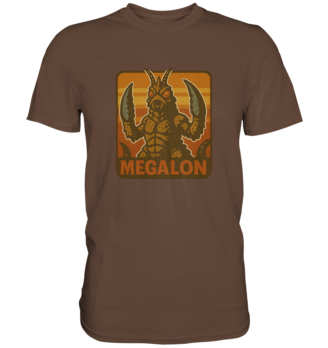 Retro T-Shirt - Megalon - Premium Shirt