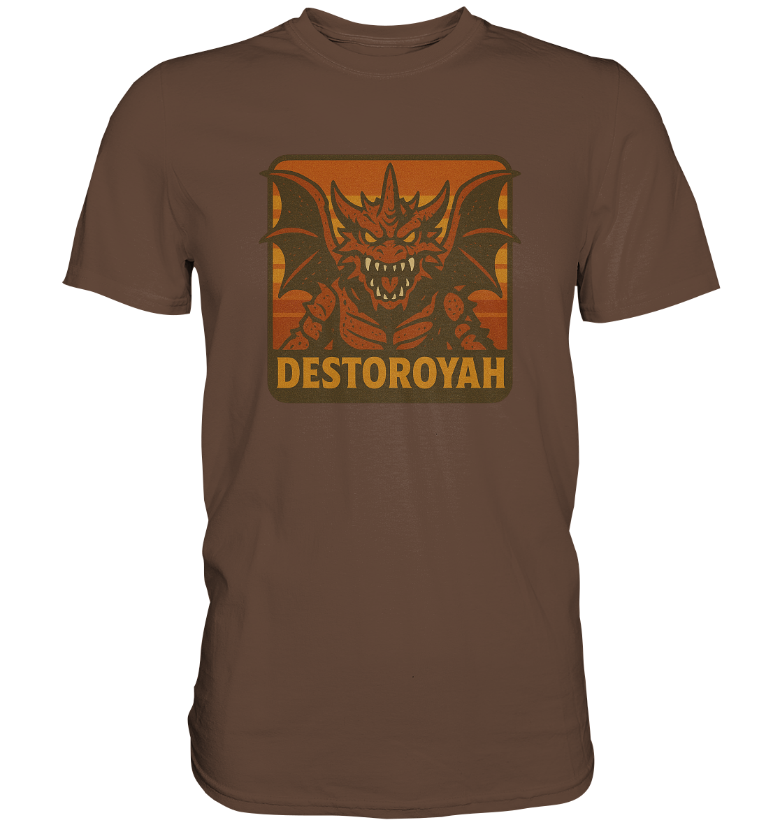 Retro T-Shirt - Destoroyah - Premium Shirt