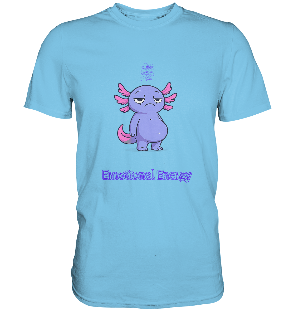 Emotional Energy – Axolotl (Lila) - Premium Shirt