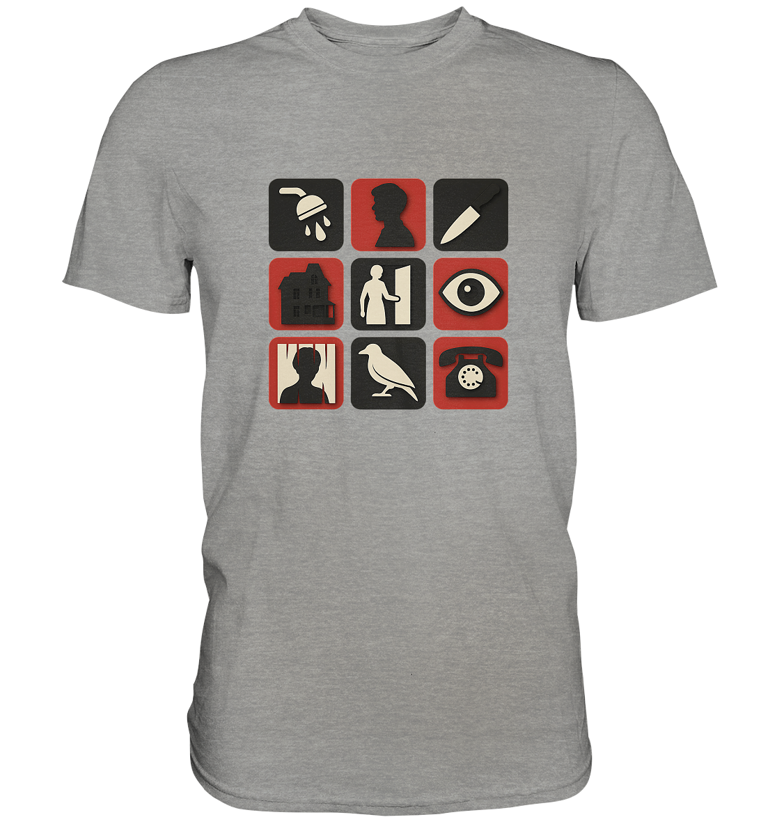 Filmquiz - Horror - Psycho - Premium Shirt