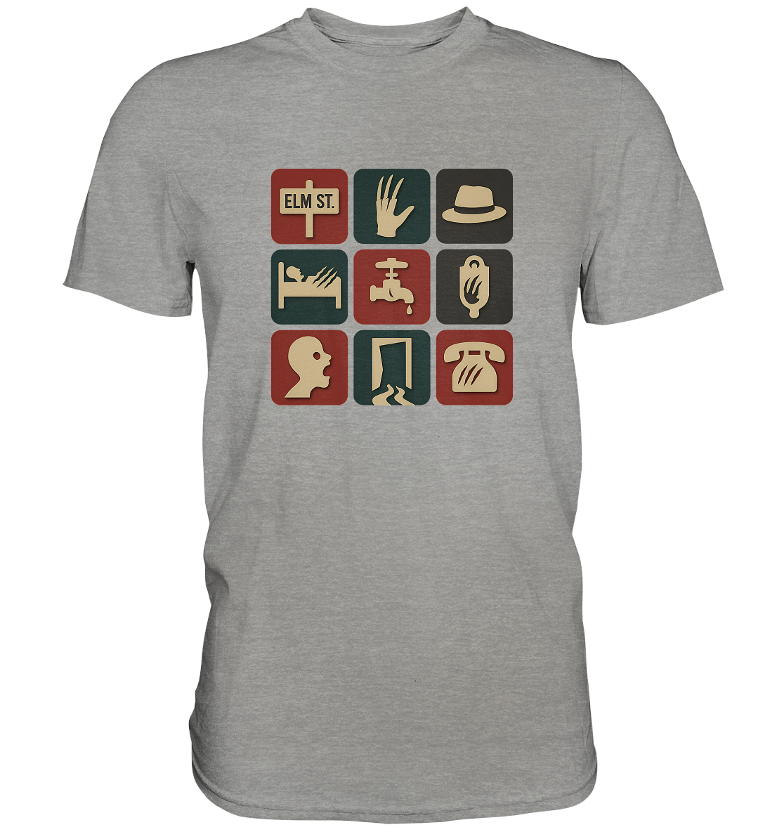Filmquiz - Horror - Nightmare on Elm Street - Premium Shirt