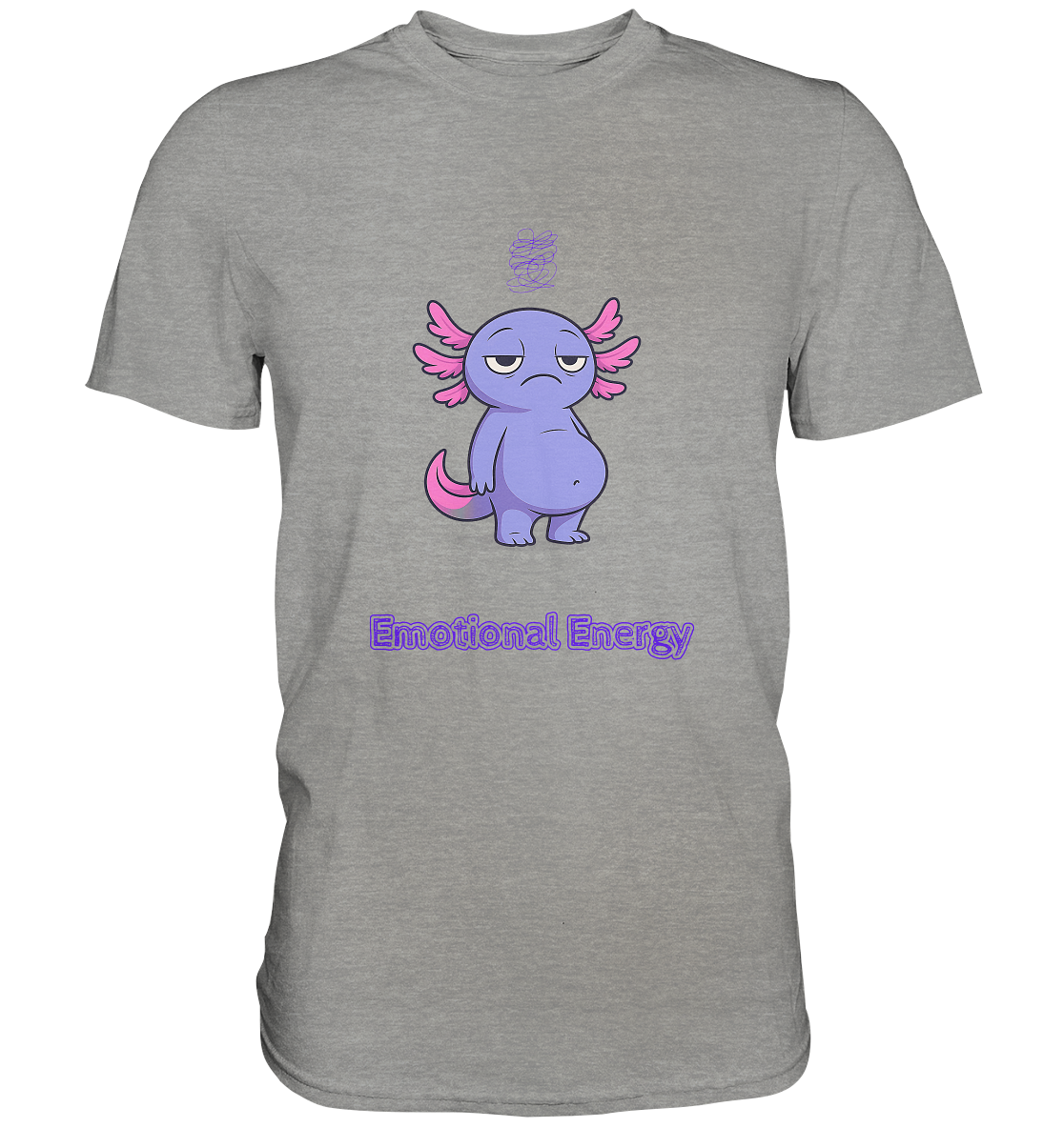 Emotional Energy – Axolotl (Lila) - Premium Shirt