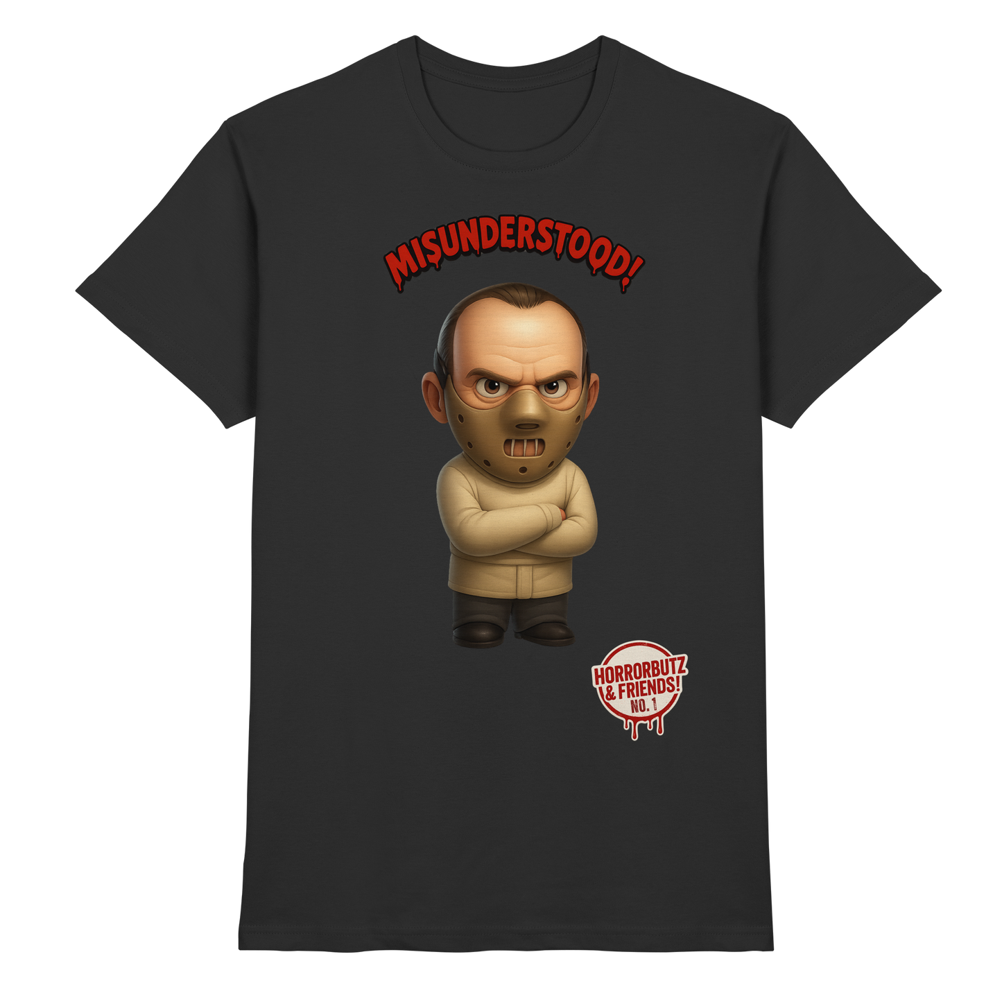 Horrorbutz Dr. Lammfromm – No. 1 Misunderstood - Premium Shirt