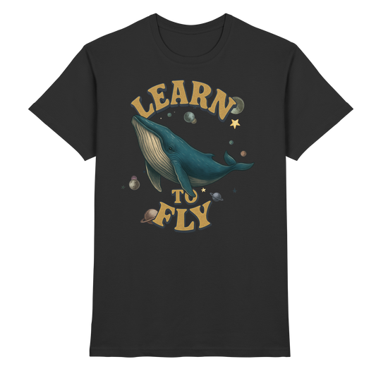 Wal – Learn To Fly - Premium Shirt