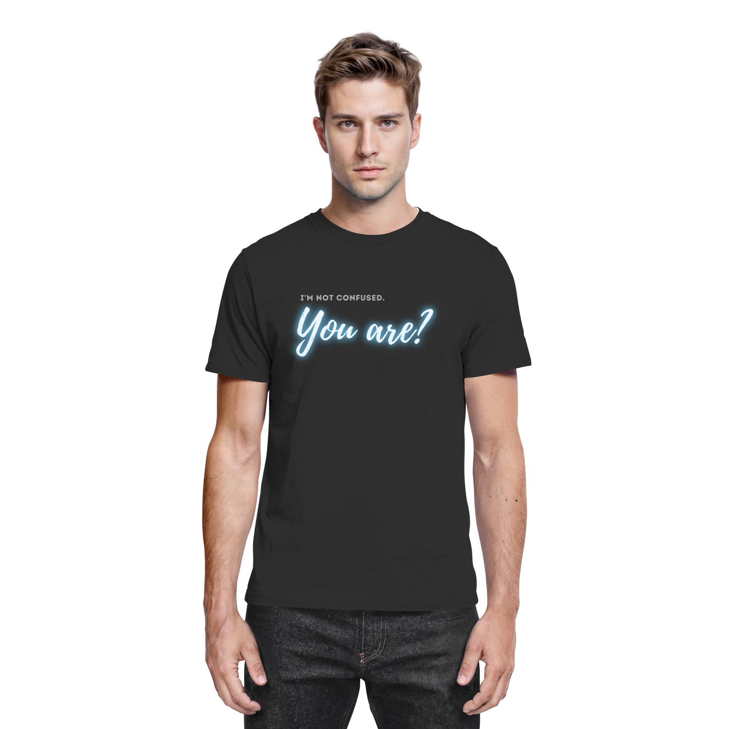 I’m not confused – You are?! Blau - Premium Shirt