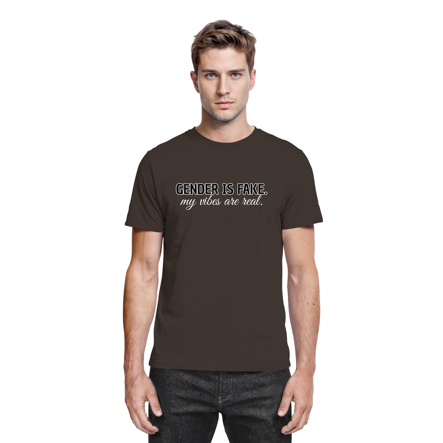 Gender is fake – My vibes are real. - Premium Shirt