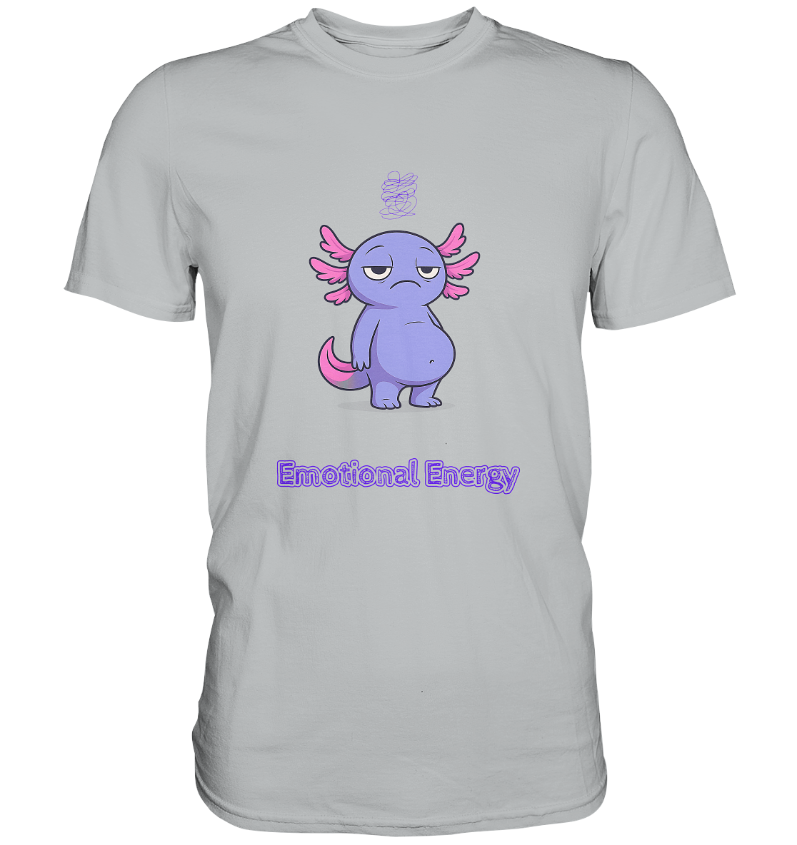 Emotional Energy – Axolotl (Lila) - Premium Shirt
