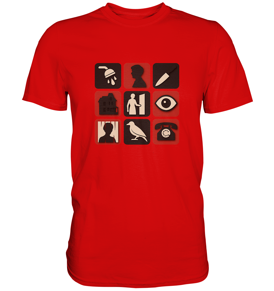 Filmquiz - Horror - Psycho - Premium Shirt