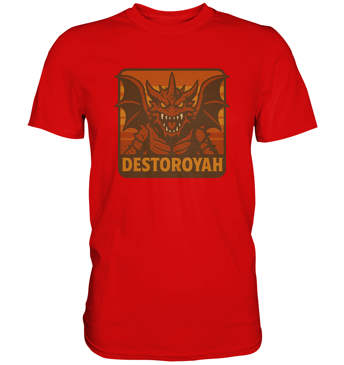 Retro T-Shirt - Destoroyah - Premium Shirt