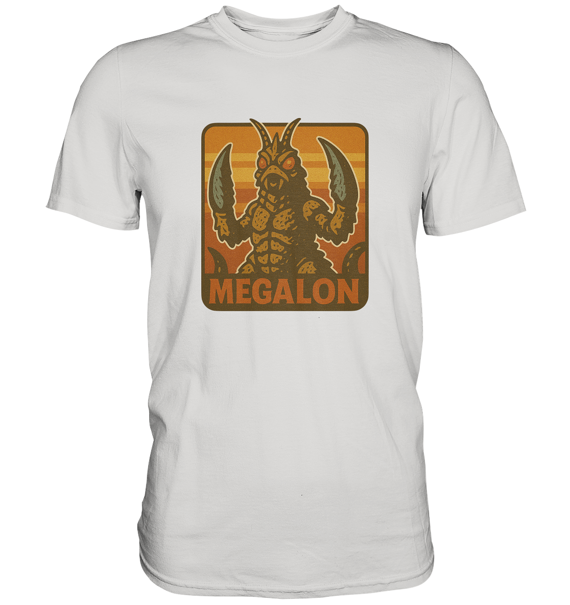 Retro T-Shirt - Megalon - Premium Shirt