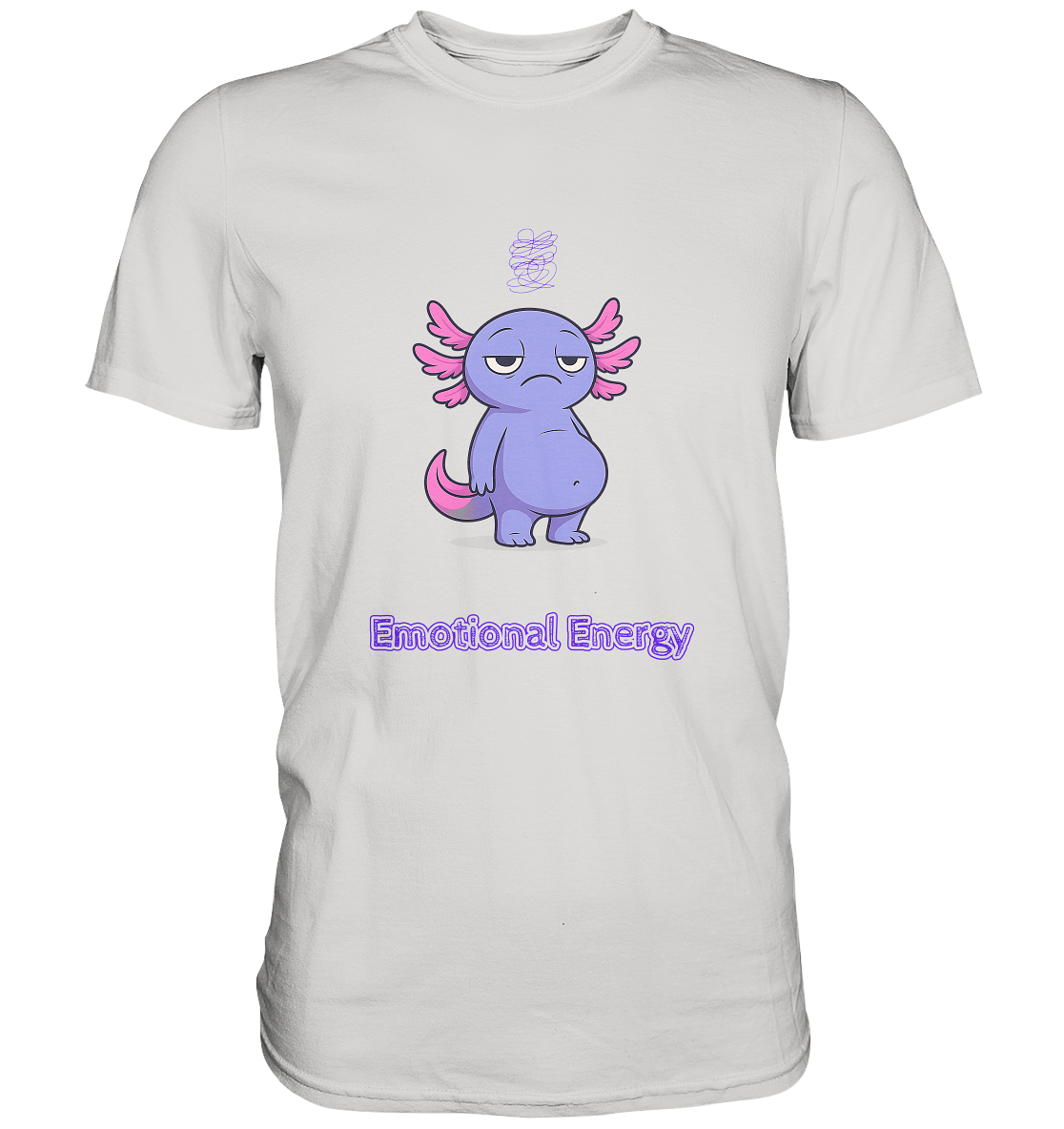 Emotional Energy – Axolotl (Lila) - Premium Shirt