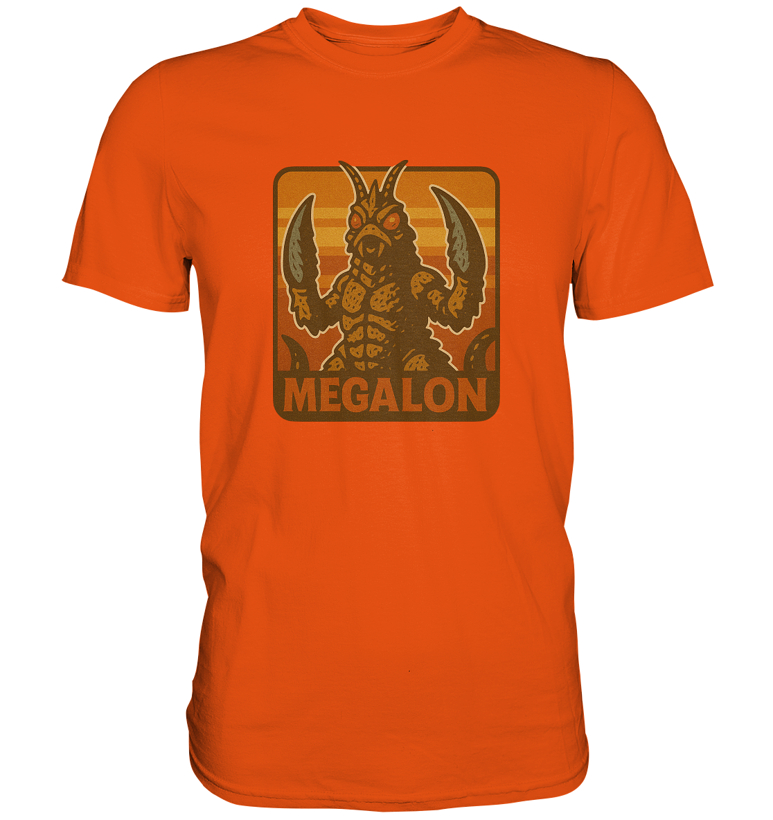 Retro T-Shirt - Megalon - Premium Shirt