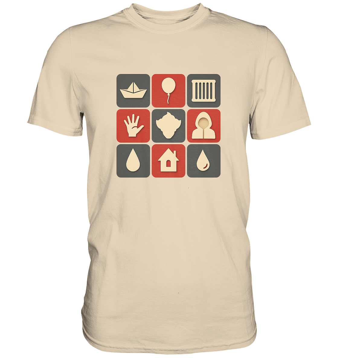 Filmquiz - Horror - Es - Premium Shirt