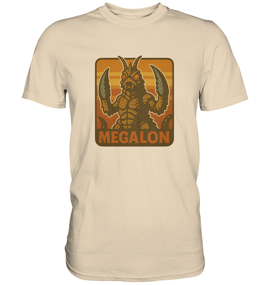 Retro T-Shirt - Megalon - Premium Shirt
