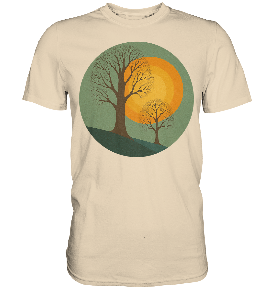 Sonnenklang Oliv - Premium Shirt
