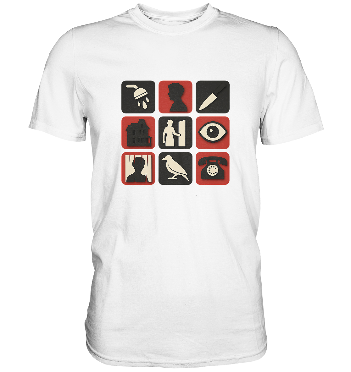 Filmquiz - Horror - Psycho - Premium Shirt