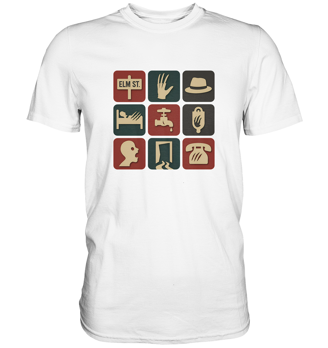 Filmquiz - Horror - Nightmare on Elm Street - Premium Shirt