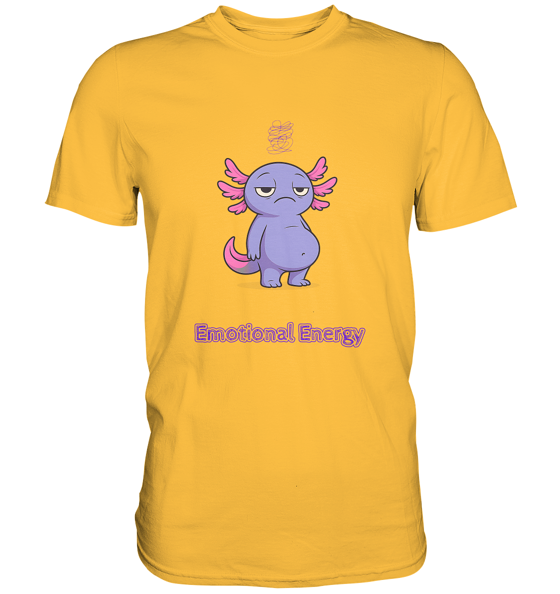 Emotional Energy – Axolotl (Lila) - Premium Shirt