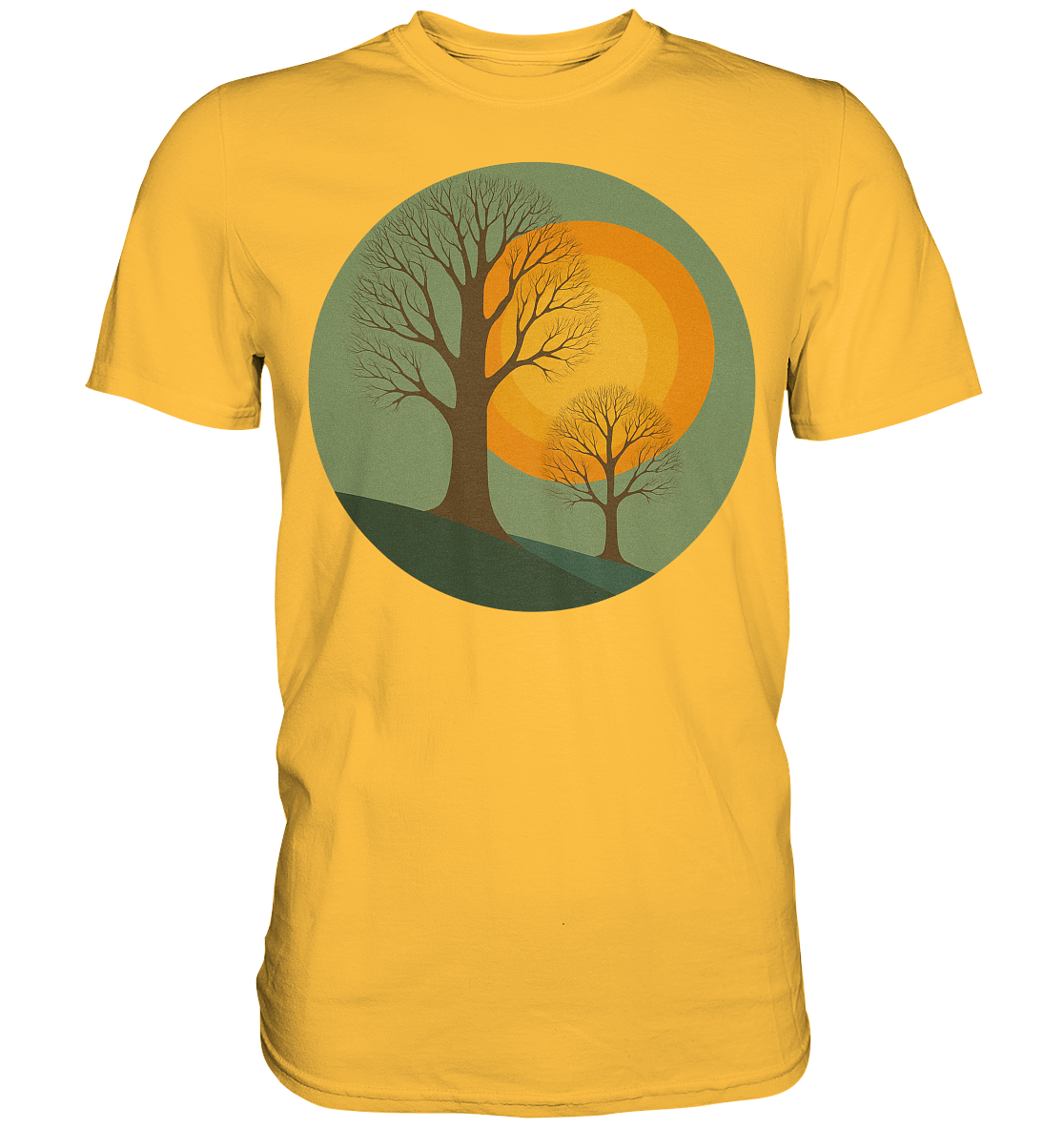 Sonnenklang Oliv - Premium Shirt