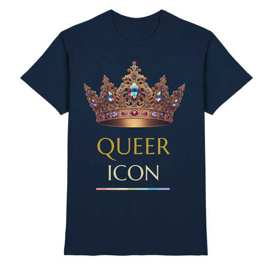 Crowned Queer Icon Bundle – T-Shirt + Tasse + Tote Bag