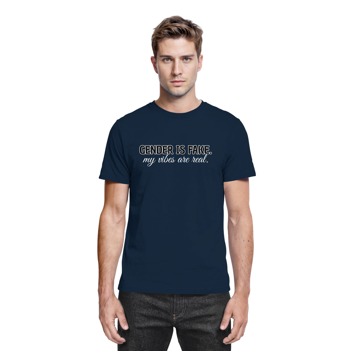Gender is fake – My vibes are real. - Premium Shirt